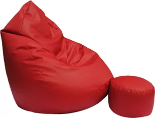 Pufa sako XXXL worek + gratis czerwona - Pufy i podnóżki - miniaturka - grafika 1