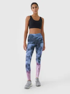 Damskie legginsy treningowe 4F 4FRSS25TFTIF408 - multikolor - Legginsy - miniaturka - grafika 1