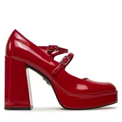 Czółenka - Czółenka Steve Madden Cabarnet SM11003444 Czerwony - miniaturka - grafika 1