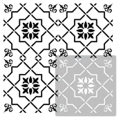 Szablony malarskie - Nakleo szablon malarski // płytki - kafelki // AVELEDA - 10x10cm - miniaturka - grafika 1