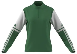 adidas Kobiety SQUADRA25 TRAINING TOP, team green/white, XS - Koszulki i topy damskie - miniaturka - grafika 1