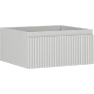 Szafki łazienkowe - Mexen Rivel szafka łazienkowa podumywalkowa 50 cm, 1 szuflada, ryflowana , szara mat - 91A20-05023-1-BF62 - miniaturka - grafika 1