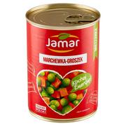 Warzywa w marynacie - Jamar Mieszanka marchewka-groszek 380 g - miniaturka - grafika 1