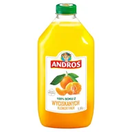 Soki i napoje niegazowane - Andros - sok z mandarynek 100% - miniaturka - grafika 1