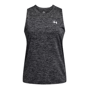 Under Armour Tech Tank Twist, czarny/biały, SM - Koszulki sportowe męskie - miniaturka - grafika 1