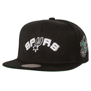 Mitchell & Ness czapka z daszkiem NBA San Antonio Spurs Triple Play Snapback HS8578-SASBLCK czarny OSFM - Czapki i chusty sportowe męskie Mitchell & Ness czapka z daszkiem NBA San Antonio Spurs Triple Play Snapback HS8578-SASBLCK czarny OSFM - Czapki i chusty sportowe męskie - miniaturka - grafika 1