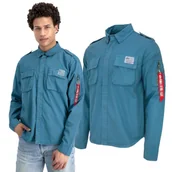 Odzież taktyczna i umundurowanie - Koszula Alpha Industries Urban Military Shirt 138420 678 - Vintage Marine L - miniaturka - grafika 1