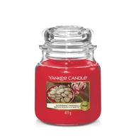 Świece - Świeca Zapachowa Peppermint Pinwheels, Słoik Średni - miniaturka - grafika 1