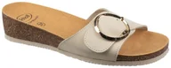 Sandały damskie - Scholl Amalfi Mule, sandały damskie, beżowy, 37 EU, beżowy, 37 EU - miniaturka - grafika 1