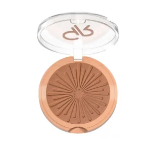 Golden Rose Sun Bright puder brązujący do twarzy 05 Warm Tan 12,5g - Bronzery i konturowanie twarzy - miniaturka - grafika 1