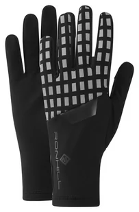 RONHILL Rękawiczki biegowe AFTERHOURS GLOVE czarne - Rękawiczki sportowe męskie - miniaturka - grafika 1