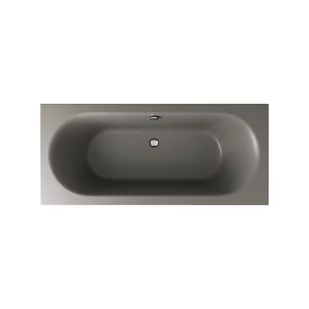 Wanna do zabudowy Excellent Oceana Slim 170x75 cm prostokątna szary mat WAEX.OCE17CMMS - Wanny - miniaturka - grafika 1