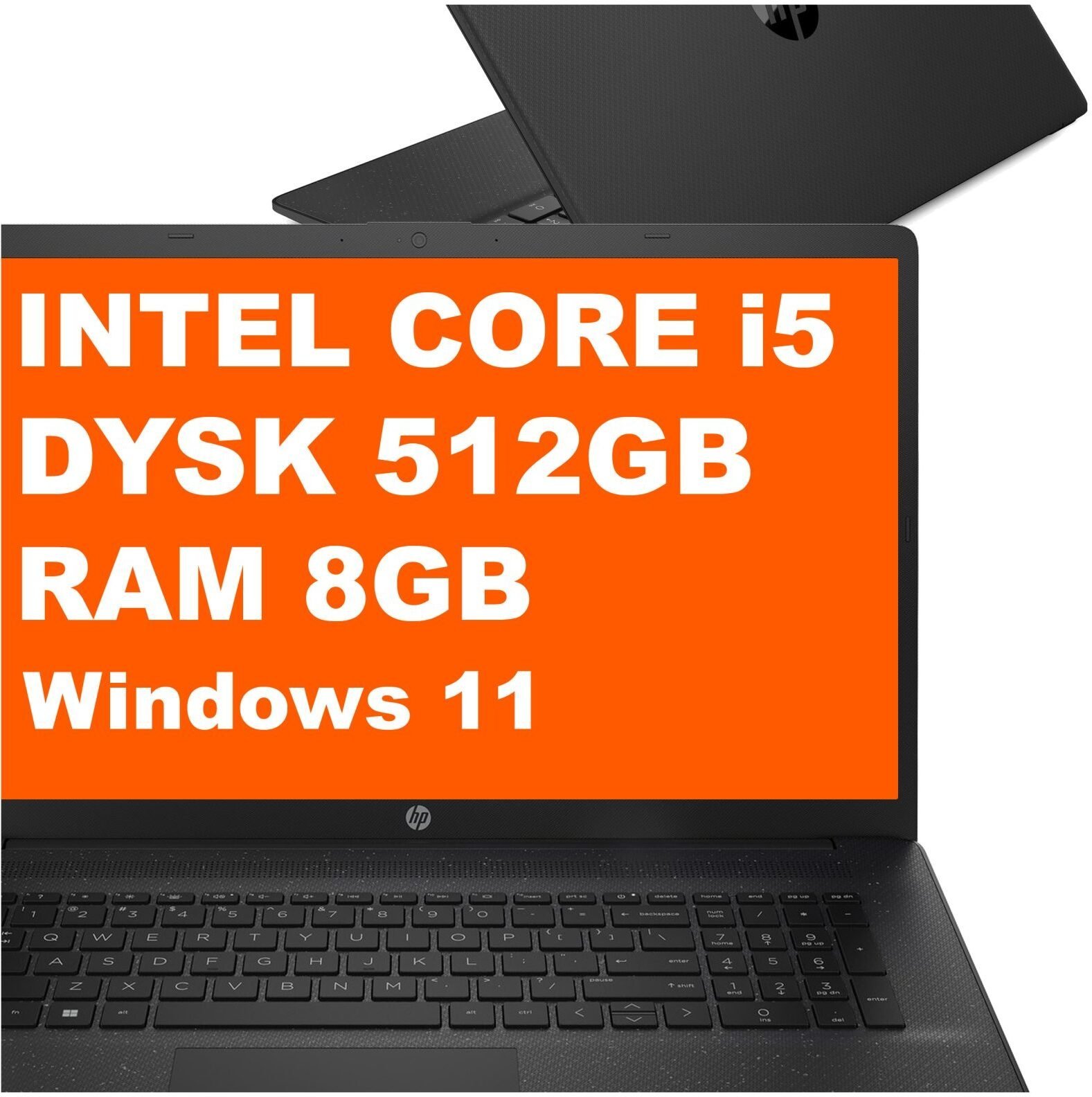 HP 17T-CN300 / D96PYU8 / Intel Core i5 / 8GB / 512GB / Intel UHD / 17,3