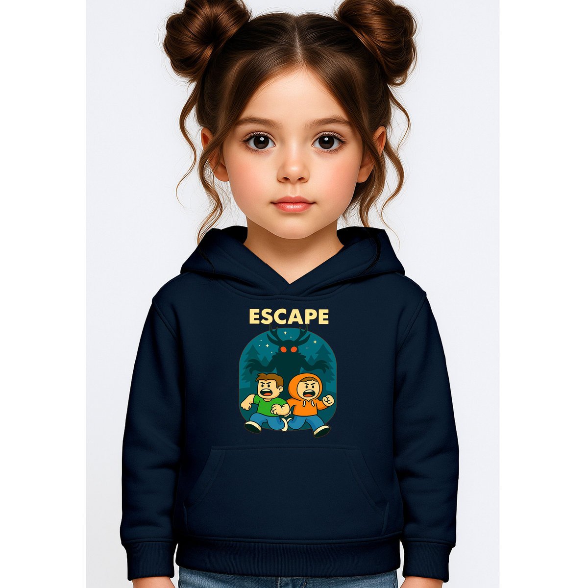 BLUZA DZIECIĘCA Z KAPTUREM 99 NOCY W LESIE ROBLOX 134-140 PREZENT