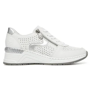 Sneakers Rieker N4340-80 - Sneakersy damskie - miniaturka - grafika 1