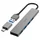 Hub HAMA Premium USB 3.2 + Adapter USB-C 4x USB-A Ultra slim 5Gbit/s