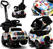 Chodziki - MERCEDES G63 AMG  Jeździk XXL dla dziecka  z Kołyską z Rączka skrętną - miniaturka - grafika 1