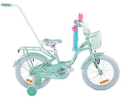 Rowery - Rower dziecięcy 16 Fuzlu Lilly miętowo-biały - miniaturka - grafika 1