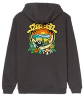 Bluzy męskie - bluza męska SANTA CRUZ Winkowski 8Baller Trip Hood Washed Black - miniaturka - grafika 1