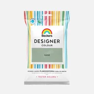 Farby wewnętrzne - Beckers Farba lateksowa Designer Colour TESTER Sage 0,05 l - miniaturka - grafika 1