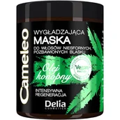 Maski do włosów - Delia Delia Cameleo Green Hair Care Wygładzająca Maska Z Olejem Konopnym Do Włosów Niesfornych, Pozbawionych Blasku 250ml - miniaturka - grafika 1