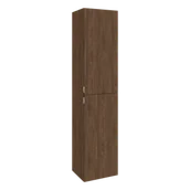 Szafki łazienkowe - ELITA FOR ALL 40 2D ORZECH LINCOLN PDW SŁUPEK 168797 - miniaturka - grafika 1