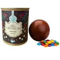 Kakao i czekolada - Kula czekoladowa z lentilkami 60g - Schronisko Bukowina - miniaturka - grafika 1