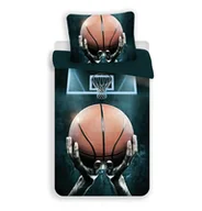 Pościel - Pościel bawełniana Basketbal, 140 x 200 cm, 70 x 90 cm - miniaturka - grafika 1