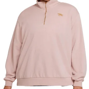 Nike Bluza Damska Plus Size Róż DH3009601 r. 2X - Bluzy damskie - miniaturka - grafika 1