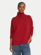 Swetry damskie - Weekend Max Mara Golf Borgia 2525366112 Czerwony Regular Fit - miniaturka - grafika 1