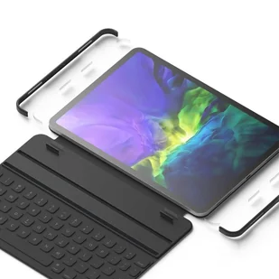 Ringke Frame Shield etui samoprzylepna ochronna ramka na boki iPad Pro 11'' 2020 / iPad Pro 11'' 2018 srebrny (Apple Pencil Friendly) (ACFS0002) - Etui i futerały do telefonów - miniaturka - grafika 10