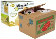 Zabawki interaktywne dla dzieci - Import LEANToys Skarbonka Kot Nauka Oszczędzania Pomarańcza 7256 - miniaturka - grafika 1