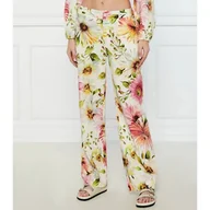 Spodnie sportowe damskie - GUESS Spodnie COLETTE flare fit - miniaturka - grafika 1