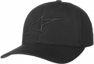 Czapki i chusty sportowe męskie - Czapka Ageless Curved Flexfit by alpinestars, czarno-czarny, S/M (54-57 cm) - miniaturka - grafika 1