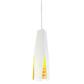 Lampy sufitowe - D2.Design Lampa wisząca Origami Design 2 biel/pom 84121 - miniaturka - grafika 1