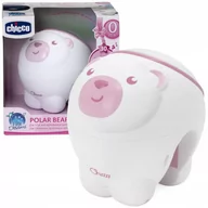 Karuzele dla niemowląt - Chicco First Dreams Miś Polarny 2w1 Projektor Pozytywka Różowy - miniaturka - grafika 1