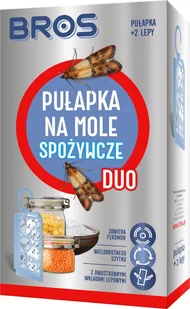 Vaco Lep na mole spożywcze Bros DUO. Pułapka na mole kuchenne + 2 lepy. - Zwalczanie i odstraszanie szkodników - miniaturka - grafika 2