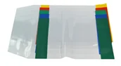 Szkolne artykuły papiernicze - Okładka regulowana na książkę, zeszyt 5 szt 237 x 325-350 mm - miniaturka - grafika 1