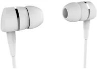 Słuchawki - Vivanco earphones Solidsound, white - miniaturka - grafika 1