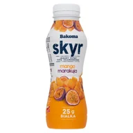 Kefiry, jogurty, maślanki - Bakoma Jogurt pitny typu islandzkiego skyr mango marakuja 300 g - miniaturka - grafika 1