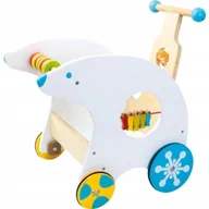 Domki dla lalek - Jeździk Pchacz Wózek dla Lalek Niedźwiedź Small Foot - miniaturka - grafika 1