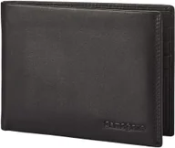 Portfele - Samsonite portfel skóra naturalna czarny - mężczyzna - miniaturka - grafika 1