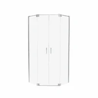 Kabiny prysznicowe - Wellneo Kabina prysznicowa uchylna 80x80x200 Swing - miniaturka - grafika 1