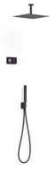 Baterie podtynkowe - Zestaw TRES Shower Technology Blue Edition Czerń Matowa 09288564NM - miniaturka - grafika 1