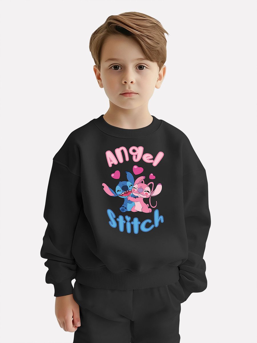 BLUZA DZIECIĘCA STITCH ANGEL ANDZIA 146-152 MŁODZIEŻOWA WZORY PREZENT