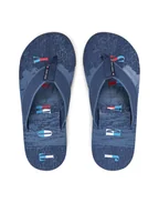Klapki i japonki męskie - Tommy Jeans Japonki Tjm Elevated Beach Sandal EM0EM01561 Niebieski - miniaturka - grafika 1