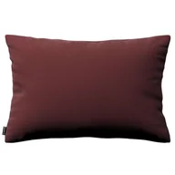 Poszewki na poduszki - Dekoria Poszewka Kinga na poduszkę prostokątną bordowy 60 × 40 cm Velvet 108-704-26 - miniaturka - grafika 1