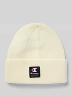 Czapki męskie - Czapka z imitacji dzianiny model ‘Rib’ - miniaturka - grafika 1