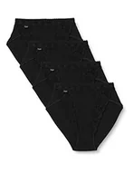 Majtki damskie - Sloggi Figi Chic Tai 4P Damskie, czarny, 36 - miniaturka - grafika 1