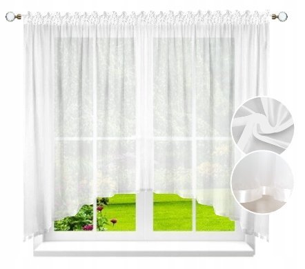 FIRANA GOTOWA WOAL 300x160 LAMÓWKA ŁUK BIAŁA